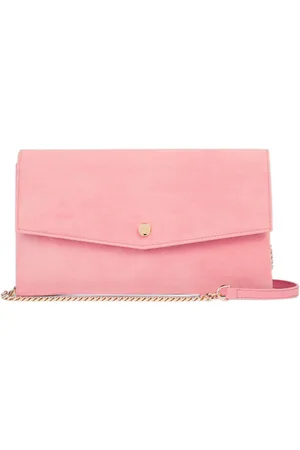 LK Bennett Layla Clutch Bag Coral