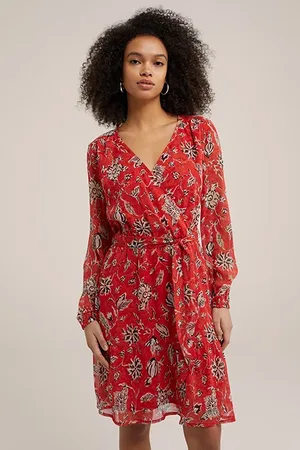WE Fashion Dress Short Red