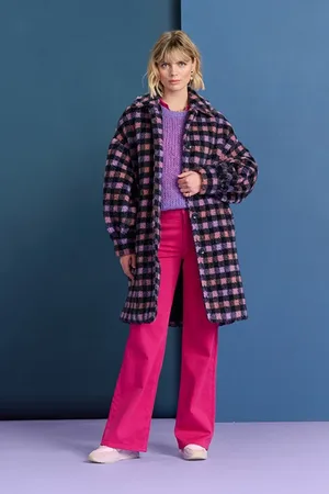 POM Amsterdam Coat - Eternal Blue Blush