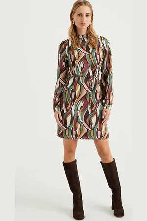WE Fashion Dress Short Multicoloured