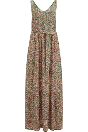 WE Fashion Dress Maxi Length Green