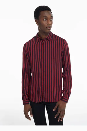 The Kooples Chemise Manches Longues Red / Black