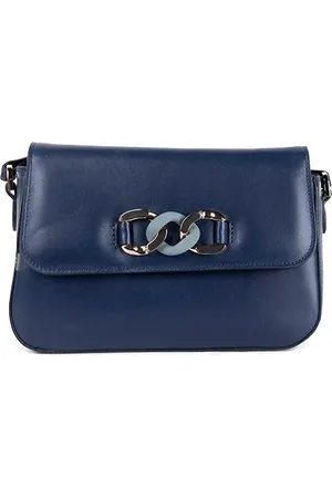 LK Bennett Addison Cross Body Bag Navy