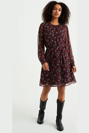 WE Fashion Dress Short Purple