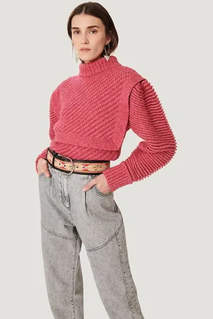 IRO Jalya Mixed Pink Sweater