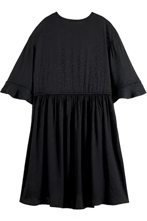 Scotch&Soda T-shirt Shape Dress With Flounce Sleeves Night