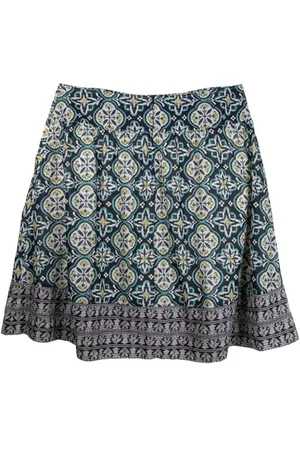 White Stuff Charlotte Cotton Midi Skirt Black
