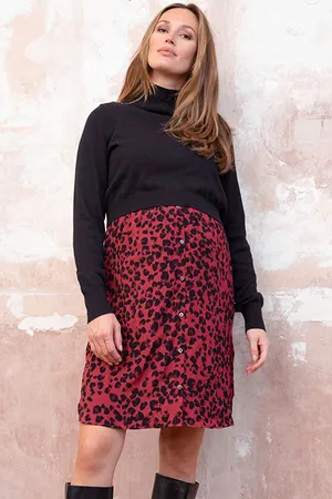 Séraphine Nursing Dress Black