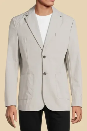 Guess GUESS Gary Patch Pkts Dolphin Blazer Grey