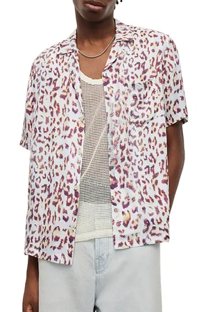 AllSaints Leado Ss Shirt Cala White