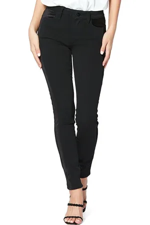 Paige Hoxton Ultra Skinny Ft Inse Velvet Onyx