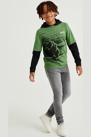 WE Fashion T-shirt Olive Green