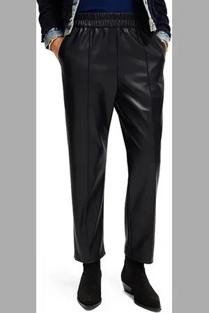 Scotch&Soda Estelle - Faux Leather Jogger Night