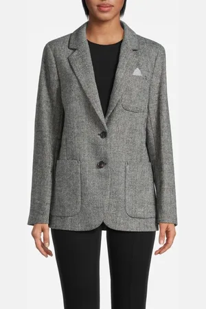 Scotch&Soda Herringbone Blazer Herringbone Tweed