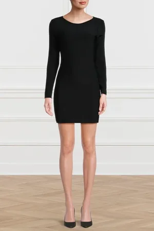 Guess GUESS Aria Sweater Dress Jet Black