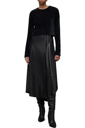 AllSaints Megan Dress Black