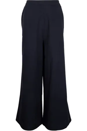 French Connection Wide Leg Linen Trouser Black