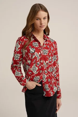 WE Fashion Blouse Red