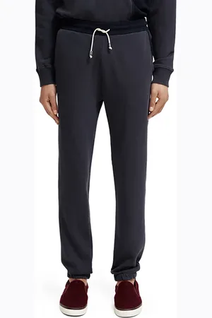 Scotch&Soda Block Texture Sweatpants With Fancy Drawcords Steel