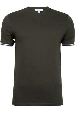 Reiss Harrison Basic T-shirt Green