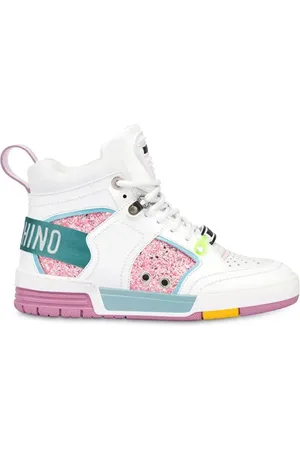 Moschino Streetball Sneakers White