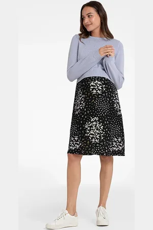 Séraphine Floral Maternity Dress Purple