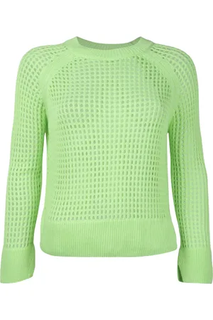 AllSaints Paloma Crew Neck Bright Green