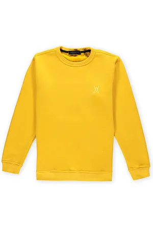 Aspact Ton Sur Ton Logo Crewneck Bumblebee