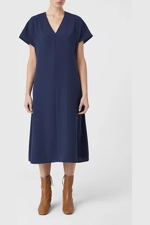 Closed Style Name Fluide Dress Dresses Dark Night