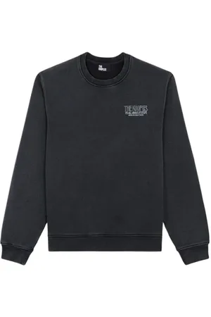 The Kooples Skull Round Neck Sweatshirt Black Washed