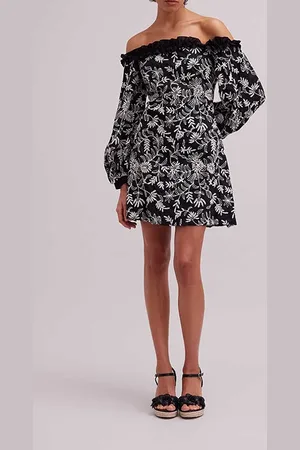 ANNE FONTAINE Cigale Black/white