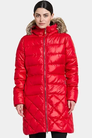 Didriksons Ester Wns Parka Chili Red