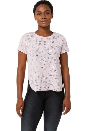Asics Ventilate Actibreeze Ss Top Barely Rose