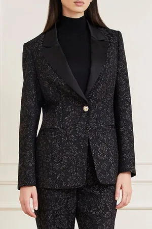 Guess GUESS Kate Blazer Jet Black