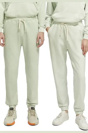 Scotch&Soda Unisex Plant-dyed Unisex Sweatpant In Organic Cotton Mint