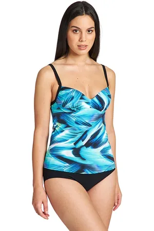 Arena W Flavia Tankini Black Multi-black
