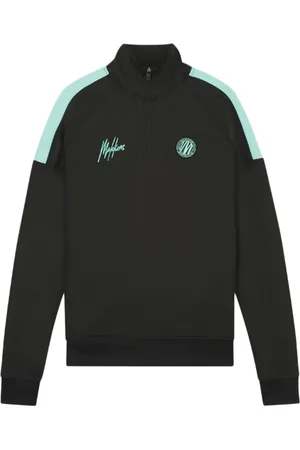 Malelions Sport Striker Quarterzip Black/turquoise