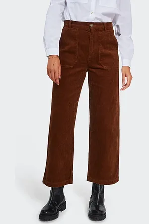ICODE Chestnut Corduroy Suit Trousers