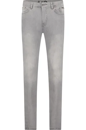 Malelions Split Jeans Grey