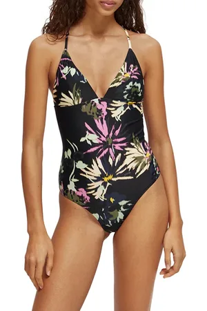 Scotch&Soda Printed Bathing Suit Aster Black