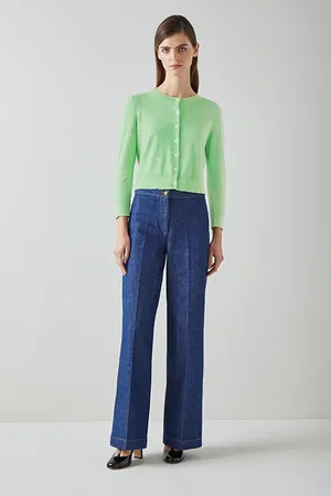 LK Bennett Michelle Cardigan Cardigan Green