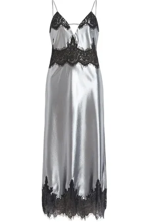 AllSaints Ophelia Dress Gunmetal Grey