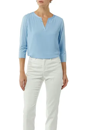 Comma, T-shirts Blue
