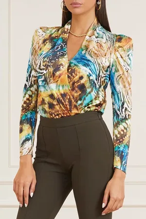 Guess GUESS Regina Bodysuit Eutopia Print