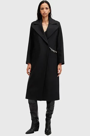 AllSaints Simone Coat Black
