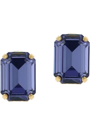 Otazu Lady Di Earrings Purple