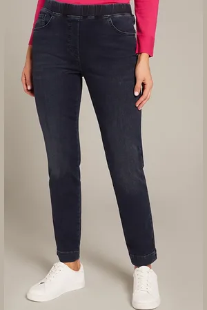 Elena Miro Stretch Denim Jeggings Blue