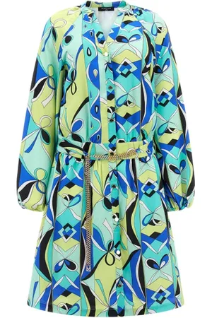 Guess GUESS Slipknot Short Dress Green Slipknot