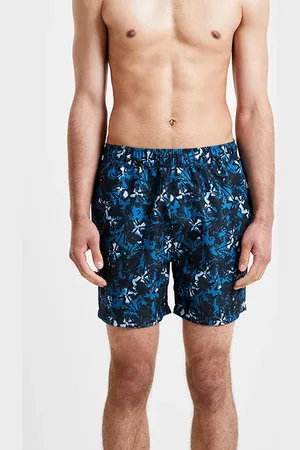 French Connection Maenporth Swim Shorts Blue Ash.