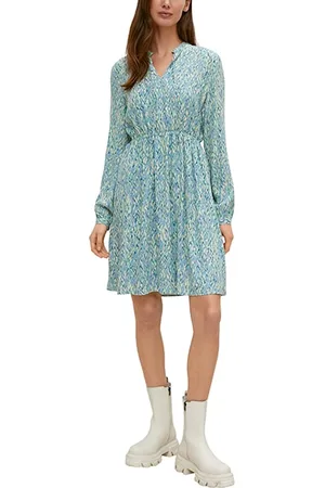 Comma, Dresses Blue
